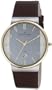 Skagen Men's 355XLGLD Steel Collection Brown Leather Watch