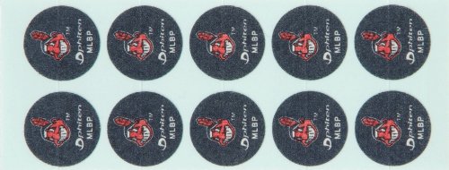Phiten MLB Authentic Titanium Discs, Cleveland Indians, 30 Discs