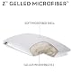 Z by Malouf GELLED MICROFIBER Gel Fiber Filled Pillow-Standard $15.99