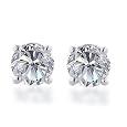 10k Gold, Round, Diamond Stud Earrings (1/10 cttw, J-K Color, I2-I3 Clarity)