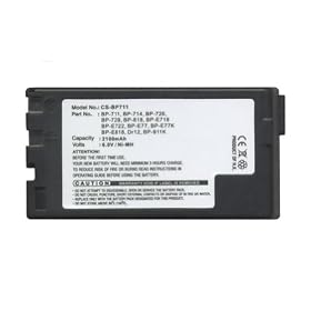Bluetrade - Batterie haute performance 6.0V type Ni-MH 2100 mah pour CANON BP-911K, C2, E06, E07, E08, E09, E1, E2, E20, E210, E230, E250, E30, E350, E40, E440, E460, E50, E51, E520, E53, E57, E60, E61, E620, E63