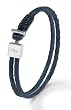 s. Oliver Edelstahl Lederarmband 314206