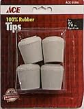 SHEPHERD HARDWARE 51246 TIP CHAIR LEG DURA 7/8 WHITE