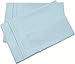 Mezzati Brushed Microfiber Premium Pillowcases Set - Ultra Soft and Lightweight for Ultimate Sleep Comfort, Wrinkle Free and Color Fade Resistant (Light Blue Set of 2 Standard Size Pillow Cases)