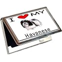 I Love My Havanese Business Card Holder