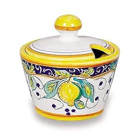 Handmade Alcantara Sugar Bowl From Italy by Umbria Alcantara