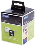 DYMO LabelWriter - Address labels - black on white - 36 x 89 mm - 520 label(s) ( 2 roll(s) x 260 )