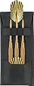Kings Dart Gold Star 21 Gramm Steeldart Dartpfeile in Darttasche