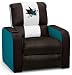 DreamSeat San Jose Sharks NHL Leather Recliner