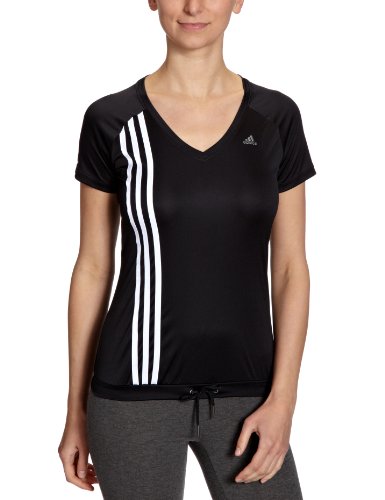 Adidas Damen T-Shirt CT Training, black/white/neo iron met. f11, 44, X11554 Preisvergleich