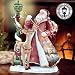 The Bradford Editions Thomas Kinkade Victorian Christmas II Illuminated Santa Figurine