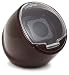 Diplomat Single Burgundy Watch Winder with Built In IC Timer