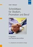 Schreibtipps f�r Diplomanden und Doktoranden in Ingenieur- und Naturwissenschaften