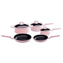 Bialetti Cookware 8-pc. Set - Pink