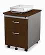 Delta File Cabinet - Chocolate Finish