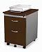 Delta File Cabinet - Chocolate Finish