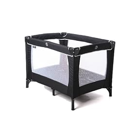 Red Kite Sleeptight Travel Cot (Black)