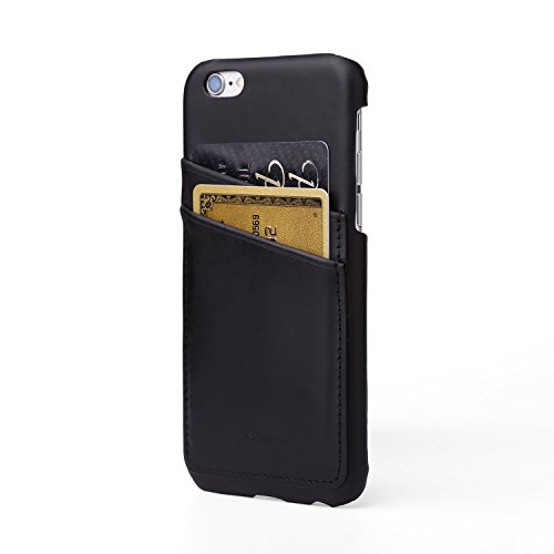 Kasper Maison Genuine Leather Iphone 6 / 6S Case - Full-Grain Leather Iphone Back Cover - Including Ultra Clear Screen Protector - Premium Gift Box - Lifetime Guarantee