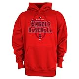 Los Angeles Angels of Anaheim Youth Authentic Collection Momentum Hooded Sweatshirt