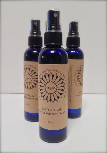 DON'T BUG ME: Chemical-Free + Vegan Insect Repellent, With 11 Essential Oils, 4.5 oz