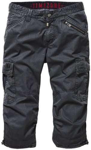 Timezone Textil Herren Short Normaler Bund Miles cargo 3/4 pants 25-0169, Gr. 31, Blau (bl Preisvergleich