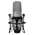 Shure KSM32 Embossed Single-Diaphragm Microphone, Champagne