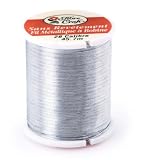 28 Gauge Beading Wire - 50yds/Silver