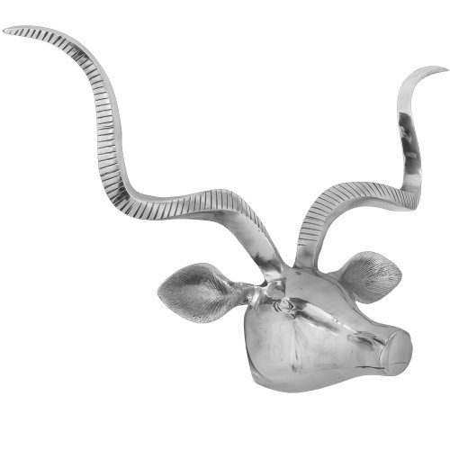 s`home 116267 CHRISTL Deko Geweih aus Aluminium 50 cm