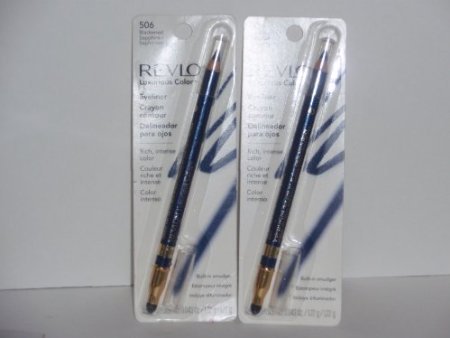 Revlon Luxurious Color Eyeliner Blackened Sapphire #506 (lot of 2) by Voronajj