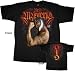 WWE Wrestling Rey Mysterio 619 Fire Black T-shirt Tee