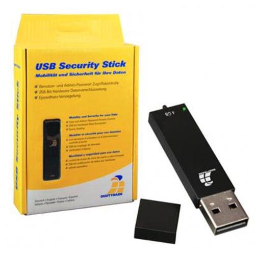 DIGITTRADE USS256 4GB USB Security Speicherstick mit 256 Bit AES Hardwareverschl&uuml;sselung u Preisvergleich