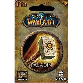 World of Warcraft Paladin Class Button Pin
