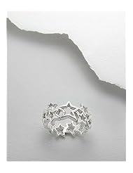 Star Ring In 92.5 Sterling Silver