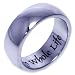 MY WHOLE HEART FOR MY WHOLE LIFE - Inspirational Jewelry - Poesy Ring - High quality etched stainless steel ring. Hypo-allergenic. Inspirational Relationship Jewelry Wedding Band / Wedding Ring / Promise Ring.