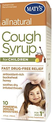 Matys All Natural Childrens Cough Syrup, 4 Fl Oz