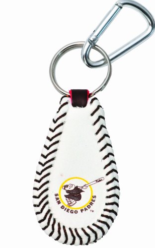 MLB San Diego Padres Retro Baseball Keychain