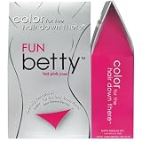 Color for the Hair Down There - Fun Betty Kit Includes: Lightening Cream + Developing Creme + Hair Color + Applicator + Tray + Gloves - B00011JV26