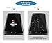 Galaxy S7 Edge Screen Protector,(Full Screen Coverage) Ultra Tempered Glass Anti-Scratch Shield Max Clarity Touch Accuracy Screen Protector by StarryBay (s7 Edge-Black)