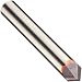 Niagara Cutter CM290 Carbide Chamfering Mill, TiAlN Coated, 2 Flutes, 90 Degree Chamfer End, 3/16" Cut Cutting Length, 3/8" Diameter