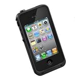 Waterproof Waterproof Shockproof Pc Case Life Dirt Proof Cover for Iphone 4 4s-black