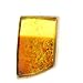 Amber Pin / Pendant set in .925 Sterling Silver