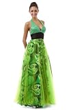Ball Gown Elegant Prom Printed Dress #2691