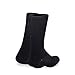 Compression 3-pk Knee High Sock for Men, Bamboo-Black, Size 10-13