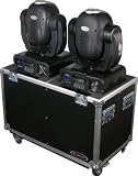Odyssey FZMH250X2W Flight Zone Standard Dual 250 Style Moving Head Ata Case With Wheels