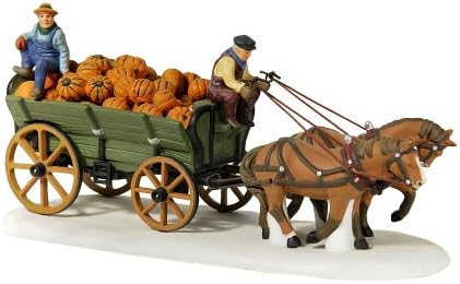 Dept 56 New England Village **Harvest Pumpkin Wagon** 56591