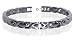 Hugs & Kisses Stainless Steel Magnetic Bracelet 7.5 