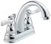 Delta Foundations B2596LF Two Handle Centerset Lavatory Faucet, Chrome