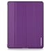 CaseCrown Omni Cover Case (Purple Carbon Fiber) for iPad 4th Generation with Retina Display, iPad 3 & iPad 2 (Built-in magnet for sleep / wake feature)