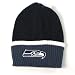 Seattle Seahawks Officially Licensed NFL Reebok Youth Size Cuffed Knit Hat (best fit for ages 7 - 14)