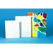 Sax Genuine Canvas Panel - 18 x 24 inches - Case of 36 - White